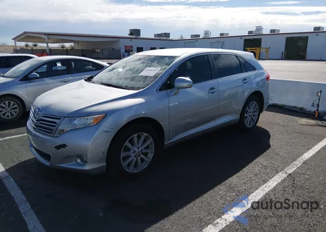 2012 Toyota Venza Le z USA, uszkodzony, nr VIN 4T3ZA3BBXCU058315
